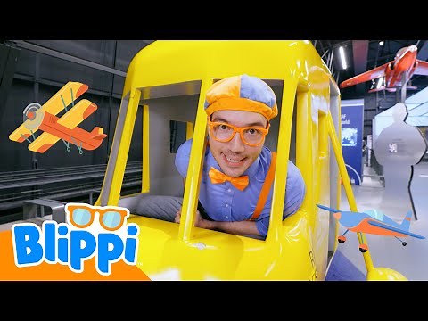 Blippi Learns All About Airplanes ✈️ Blippi Español