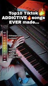 TOP 10 Most ADDICTIVE TikTok Songs on Piano 🎹🔥