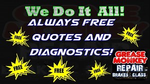 That's right we do it all! We're known for our oil changes. But, we do so much more!! #GreaseMonkeyIdaho #GreaseMonkeyRepair #FullServiceRepair | Grease Monkey Idaho Falls Channing Way #1047