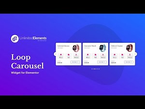 How to Create a Loop Carousel in Elementor?