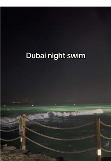 Night Swimming Dubai: A Unique Experience by the Beach