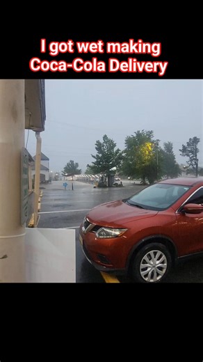 I GOT SOAKING WET Delivering Coca-Cola products is not for everyone. Some people just ain't cut out for hard work. Or getting SOAKING WET. And still providing excellent customer service while maintaining a positive attitude with a smile. But hey, that's why Coca-Cola is #1 in the soda business. We don't just deliver Cokes, we deliver smiles every where we go. . . . . . . . . #cocacola #soda #numberone #thebest #unstoppable #beastmode #cdldriver #truckdriver #semitruck #rain #storm | Danny Armstr