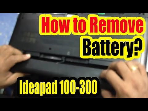Remove Lenovo laptop Battery? Don't Open Ideapad Laptop Without Watching This..