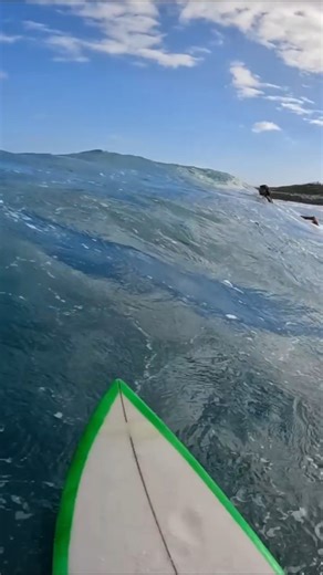 Paddling Into a Dreamy Wave 😍 #gopro #waves #surf #surfing