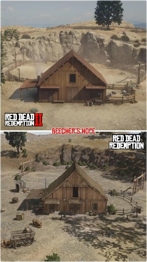 Evolution of Beecher's hope RDR2 to RDR1 | Red Dead Redemption 2