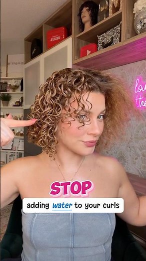 How to Style Curls Without Water (Dry Styling) #curlyhair #curlconfidence #wavyhair
