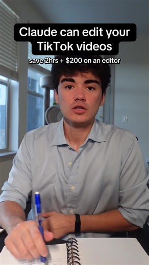 Claude AI video editor: save 2 hours and $200 on TikTok editing