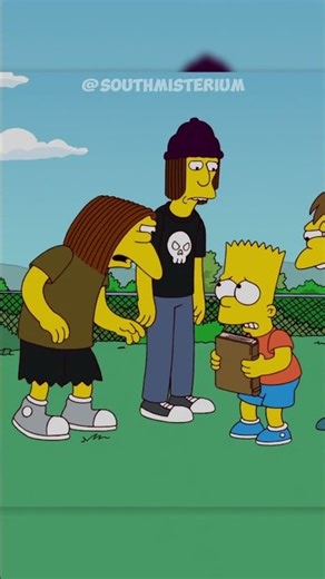 Bart learns to read.