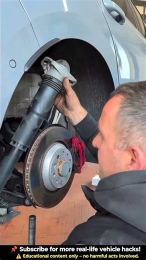 Easy Suspension Upgrade #carmaintenance #automobile #carrestorationproject