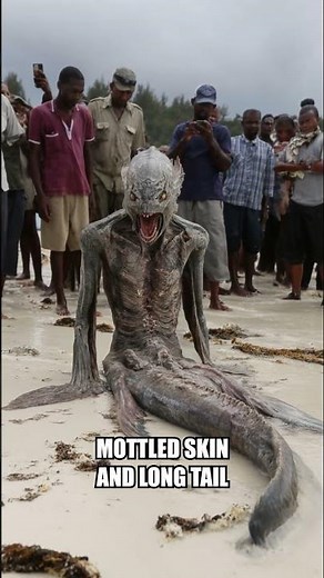 Real Mermaid Found Washed Ashore on Jamaican Beach