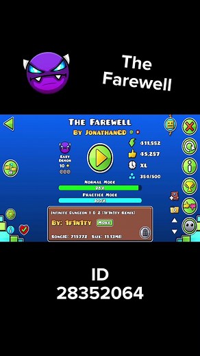 The Farewell - Geometry Dash Level 22 Antho