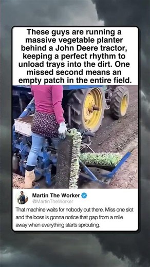 THE UNSTOPPABLE FARMING ASSEMBLY LINE