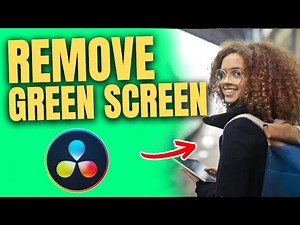 How To Remove Green Background In Davinci Resolve