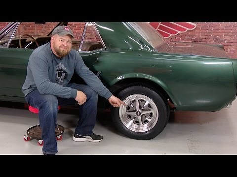 Magnum 400 Alloy Wheel 15x6 Charcoal/Machined 4-Lug | Legendary Wheel Co. | 1965-73 Mustang