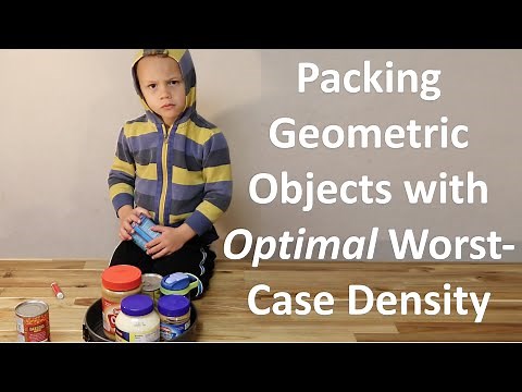 Packing Circles In Squares (and other shapes with optimal worst-case density)