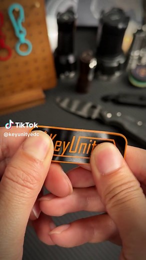 Keyunity KK05 Titanium Knife | Compact EDC Knifemaker