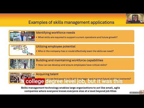 Dynamic Talent Management: Harnessing Skills Data for Workforce Agility and Growth - Video Clip