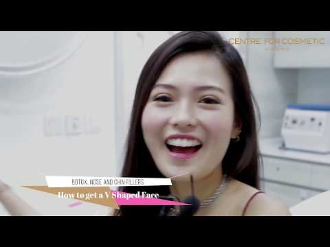 How to get a V Shape Face using Botox and Fillers