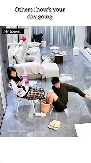 others how's your day going 🙁 #funny #coupleshorts