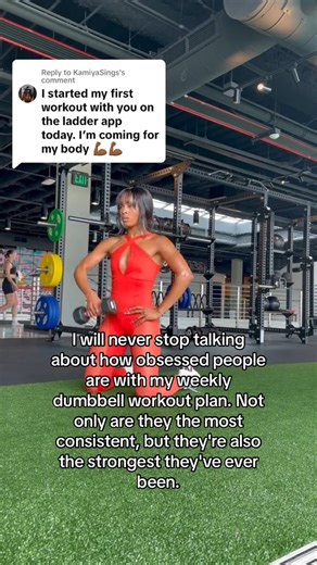 Life-changing! Try your free week on me in bio. Pair this workout with cal def and results are insane!! #dumbbellworkout #compoundmovements #bodytransformation | Dr. Robin B