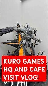 Visiting #kurogames HQ and Cafe! #punishinggrayraven #wutheringwaves #pgr