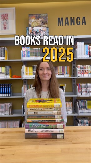 Anaheim Public Library on Instagram: "📚Nicole read 20 books in 2025 📖How many books did you read in 2025? Share with us below! 📚 #readinggoal #booksread #apl"