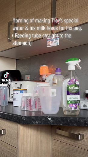Just a part of the long list that troy is needed to have everyday to keep his weight stable as he currently isnt eating. #hardwork #tired #leukemia #trasnplant #childhoodcancer #myboy