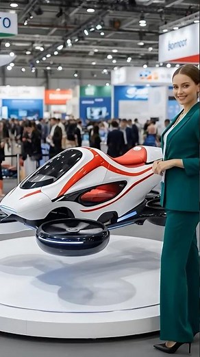 I Couldn't Believe My Eyes When This Hoverbike Took Off 🤯🚀#Shorts #WOW