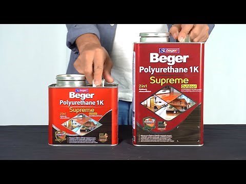 The first in Thailand! Polyurethane for exterior wood, resistant to sun and rain. Must be Beger P...