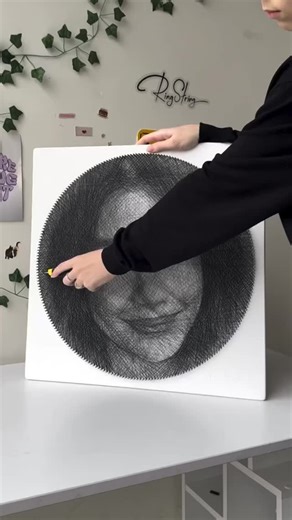 🧵 A set for creating a picture with a thread from any of your photos! 🎁 You can order on our website www.StringArt.lv 🤍If you don’t know what to give to a loved one, then this post is a sign for you. A set that will allow you to assemble a picture with a thread from any photo.🧵 You can give either a set or a finished picture. Your gift will definitely touch and be remembered for a long time.💌 You can write to us with any questions and we will be happy to answer.🤍 #stringart #giftidea #diy 