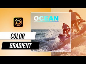 Using Color Gradient to Create Impressive Title and Shapes | PhotoDirector Photo Editor Tutorial