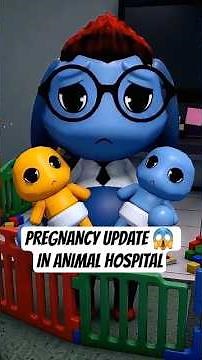 PREGNANCY UPDATE 😱 IN ANIMAL HOSPITAL #roblox #animalhospital