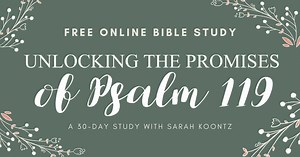 Simple Online Bible Study with Friends   Free Psalm 119 Study