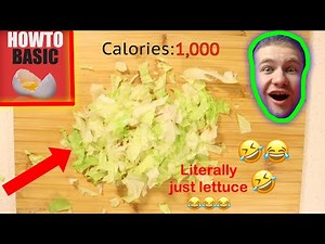 HowToBasic Reaction - How To Make a Healthy Pizza