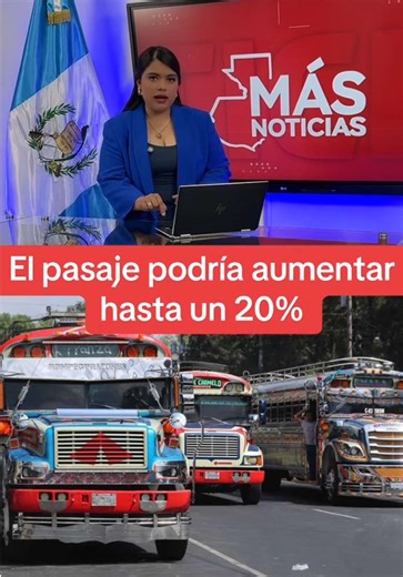 ⛽️🔊Gretexpa acordó un aumento del 20% en el pasaje a partir del 20 de marzo, debido al alza en combustibles. #aumento #precios #bus #guatemala #vial La ampliación de las Noticias en Más Noticias a las 19:00 hrs por Más TV en la señal de CABELNET con @Irlanda Garcia