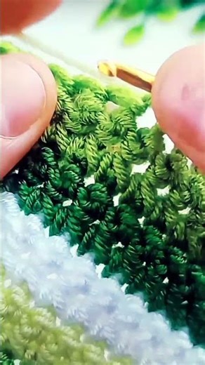 one row repeat crochet pattern quick beautiful #shorts #crochet