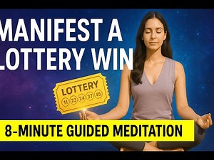 Manifest a Lottery Win | 8-Minute Guided Meditation for Abundance & Wealth (Listen for 21 Days)