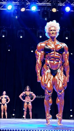 85 year old female bodybuilder #bodybuilding #ai #fyp | Fitness & Health World