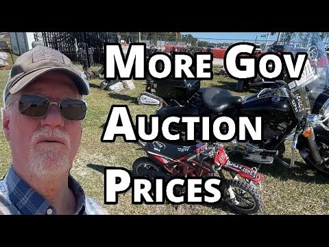 Gov Auction Prices for Police Cars, SUVs, Motorcycles and More