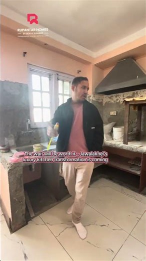 From slab to spectacular - Jawalakhel’s kitchen transformation journey begins to end.