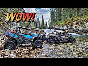 Red Deer Falls Tumbler Ridge BC.