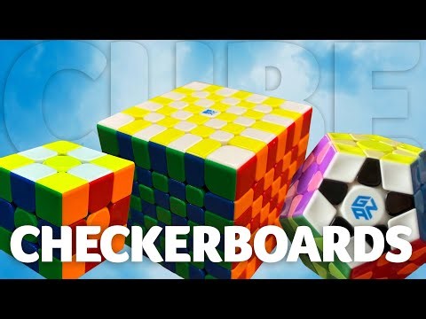 EVERY Cube’s Checkerboard Pattern - How Do They Look?