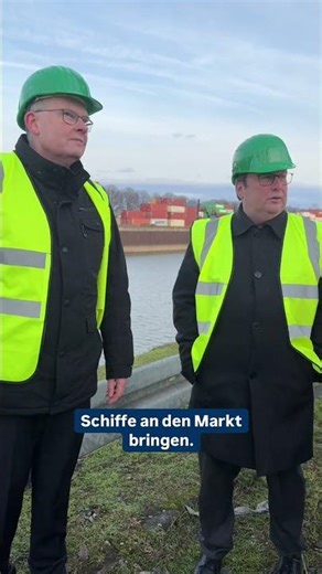 Nachhaltige Binnenschifffahrt: Wir stärken unsere Häfen am Rhein