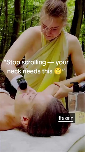 This Massage Will Melt Your Stress Away#massagetherapy #asmrtiktoks #viral #foryoupage❤️❤️ #fyp