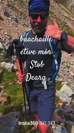 Higlands trekking. buachaille etive mòr.Stob Dearg