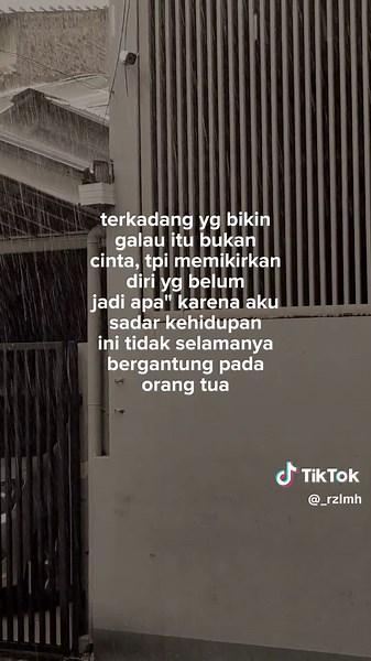 Close-Up of Rainfall on Dark Building