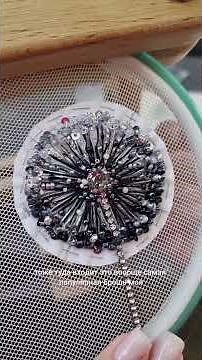 How to make Brooch DIY Handmade easy making videos