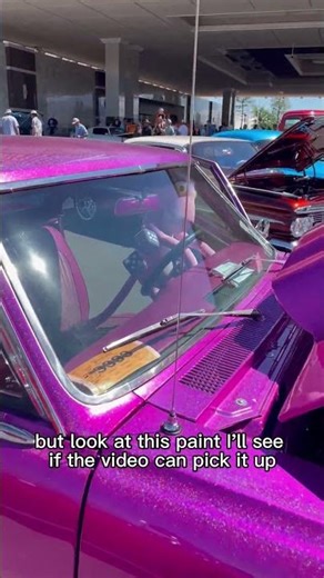 1964 El Camino with Blown Small Block Chevy 🔥 Metallic Pink Perfection