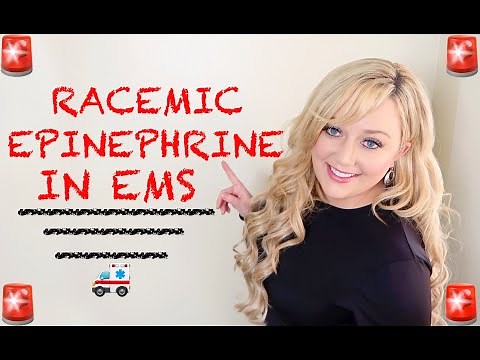 EMT/Paramedic Medication Notecards || Racemic Epinephrine