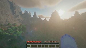 I was looking for a seed with big mountains but with no snow or ice on it and boy did I found it! You spawn exactly in it, no need to travel! I was so happy and lucky to found this. Seed in comments.